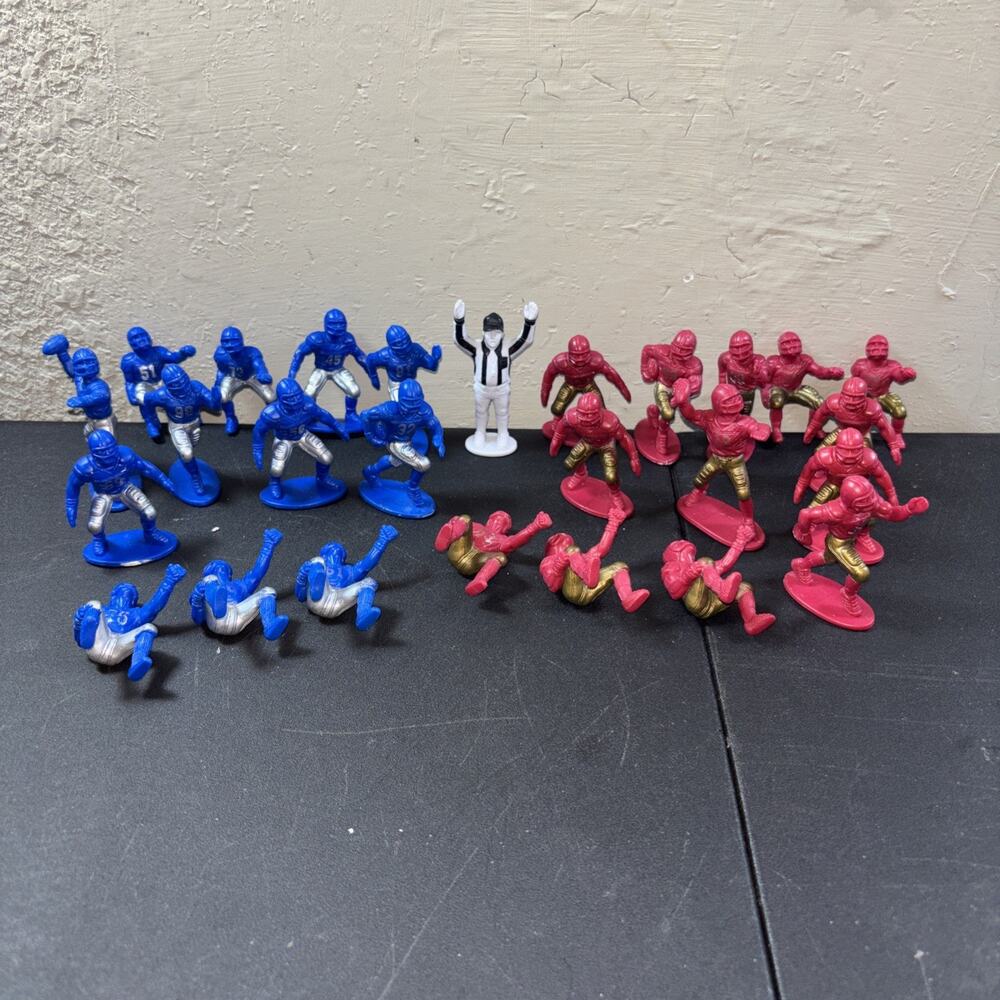 26pc Kaskey Kids Football Guys: Red vs Blue & Ref